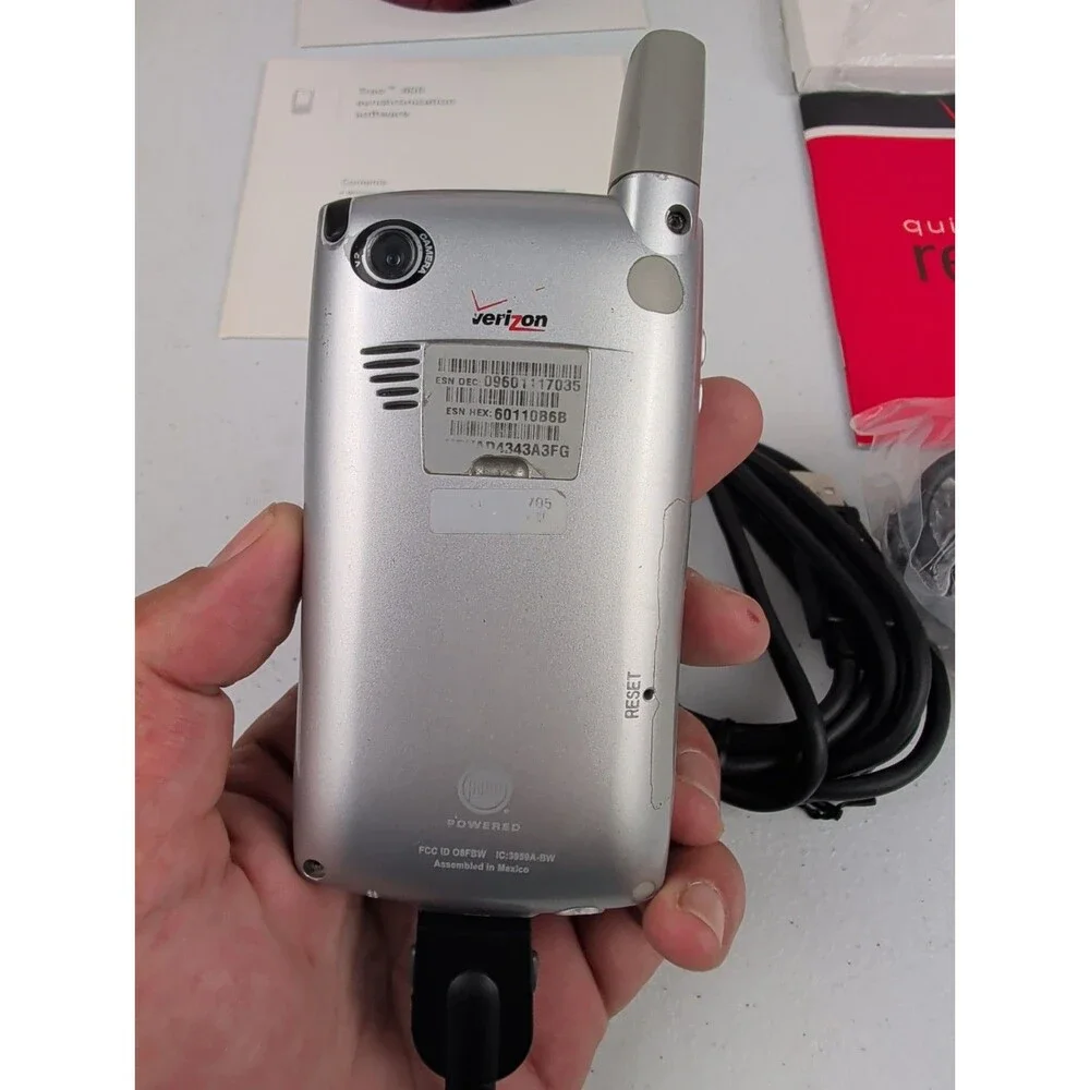 Palm Treo 600W For Verizon W/ Box And Accessories - Working - As Is -